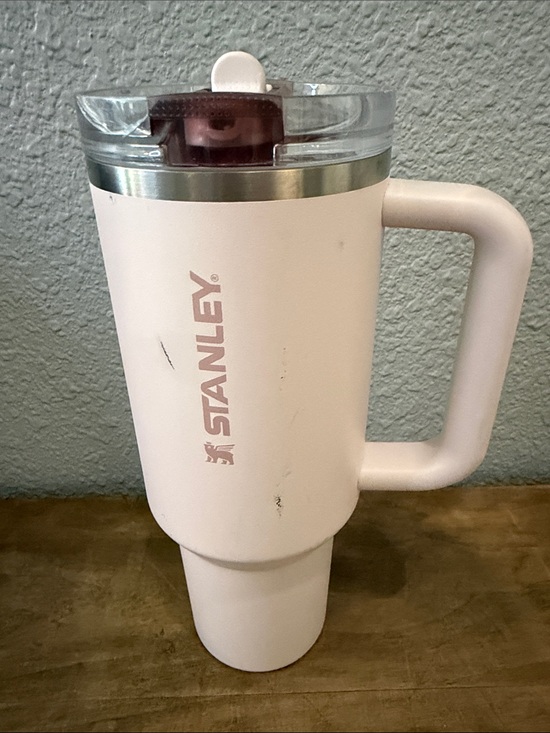 Stanley Other - Stanley Blush Pink Insulated Travel Mug with Handle 40oz